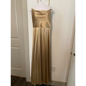 Galina Signature Bridesmaid Dress - GS290035 - Size 8 - Golden
